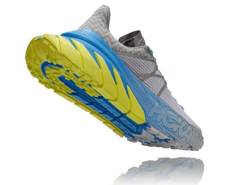 Trail Shoes Mens - Hoka One One TenNine - Grey - WHXPFUJ-93